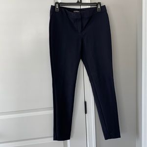 Express navy blue dress pants, nylon blend